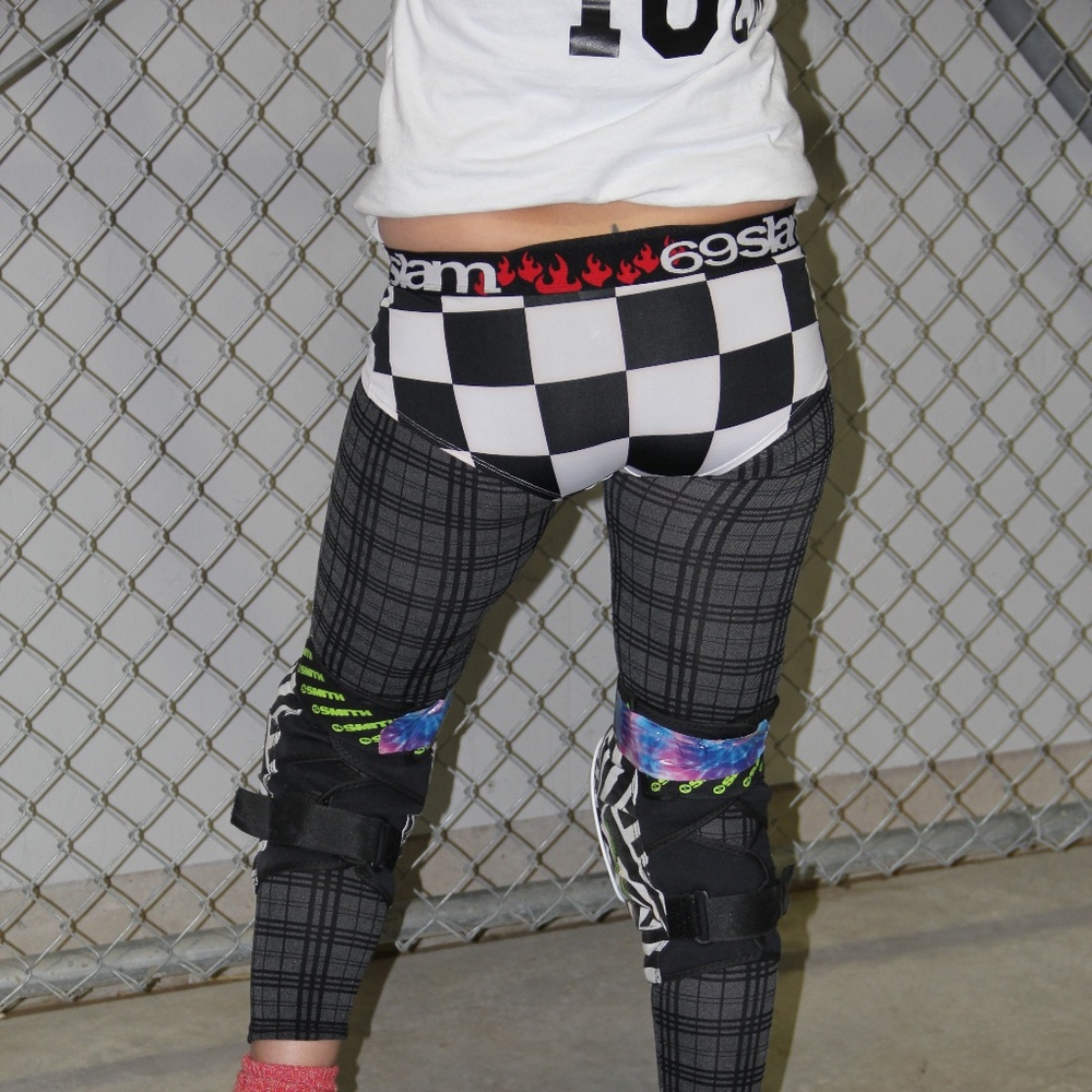 69 Slam checked underwear